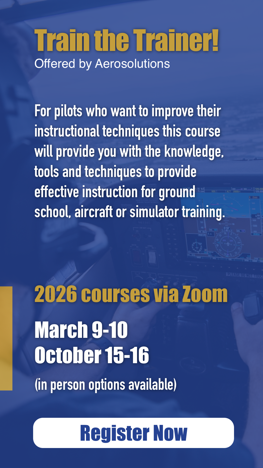 Train the Trainer Sign-up